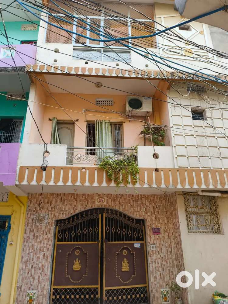 A well semi furnished house