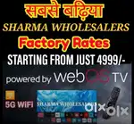 Ultra Smart Web OS LED TV 2 Year Full Replacement Guarantee COD