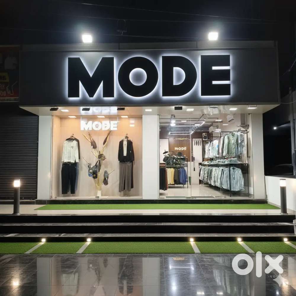 Premium men's clothing shop for sale