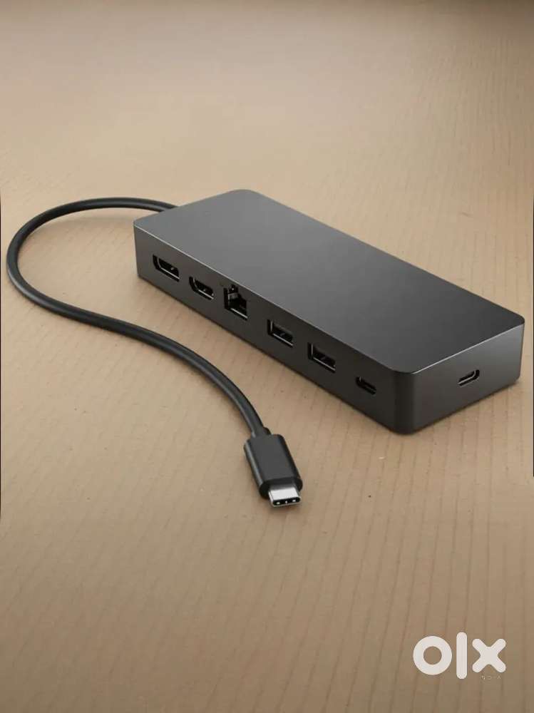 HP Universal USB-C Multi-Port Docking Station with USB-C HDMI  USB Hub