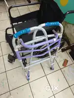 Wheelchair and Walker, perfect condition