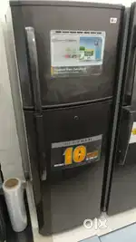 LG double door fridge good condition with warranty 1 year old