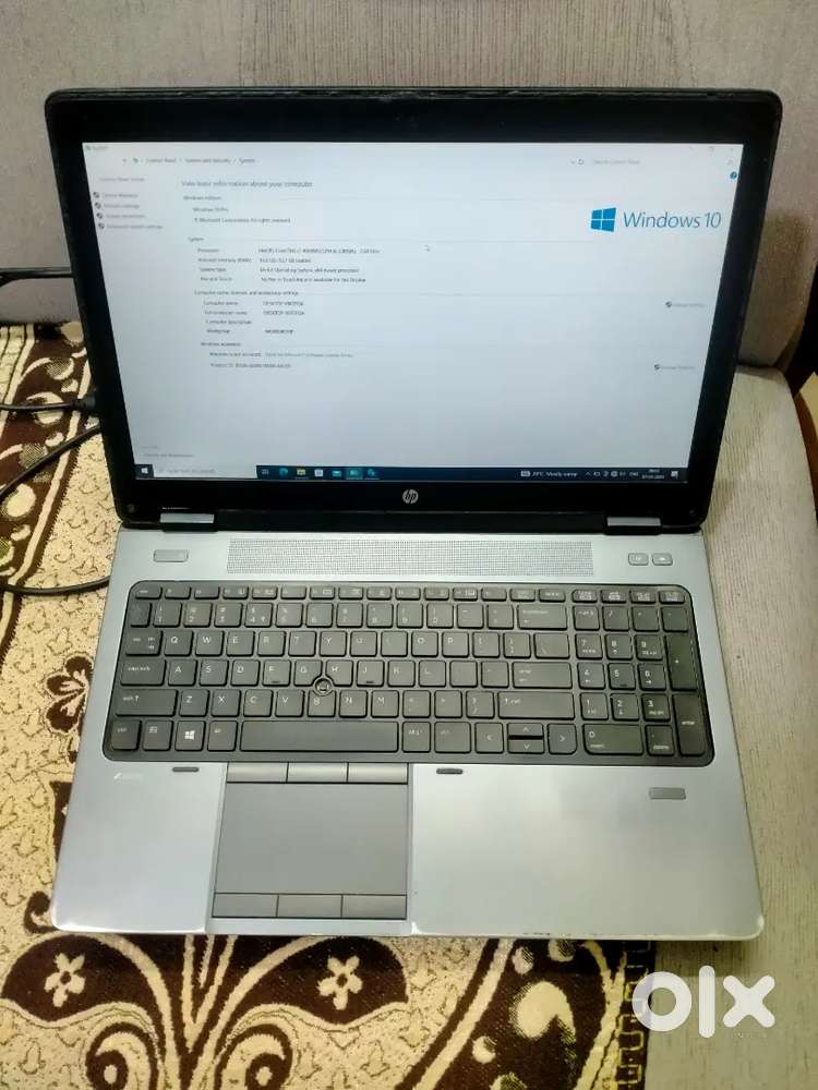 HP work station, i7-4th gen, 15.4 screen, high speed processor.