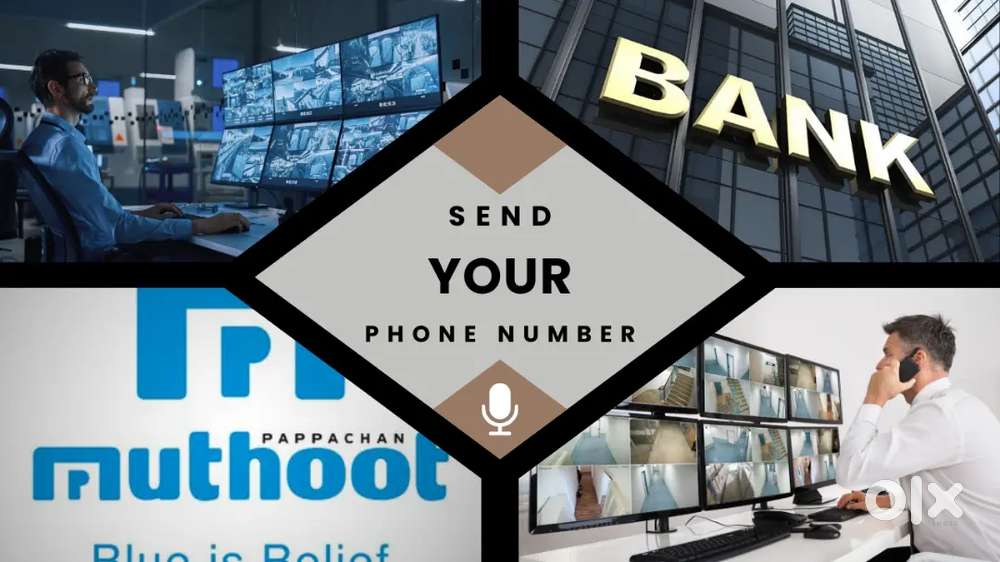 SSLC ABOVE MUTHOOT BANK INVITED CCTV MONITORING JOB FOOD ACCOMMODATION