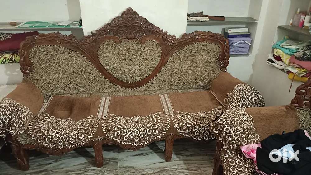 Sofa with chair