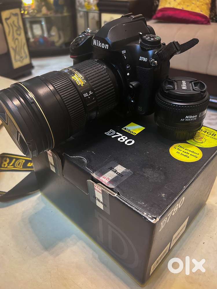 Nikon D780 full frame with 24-70 2.8 and 50mm 1.4 lens