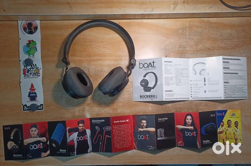 Boat Rockerz 400  Bluetooth Working  Manual + Original Cables