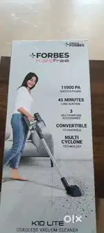 Brand new, unopened Eureka Forbes K10 Lite Cordless vacuum cleaner