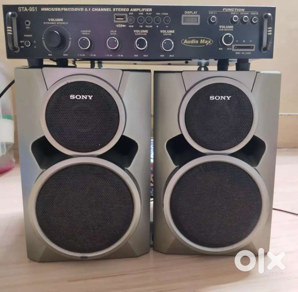 Sony Speaker good sound , Router, Android Box ,tv mother borad