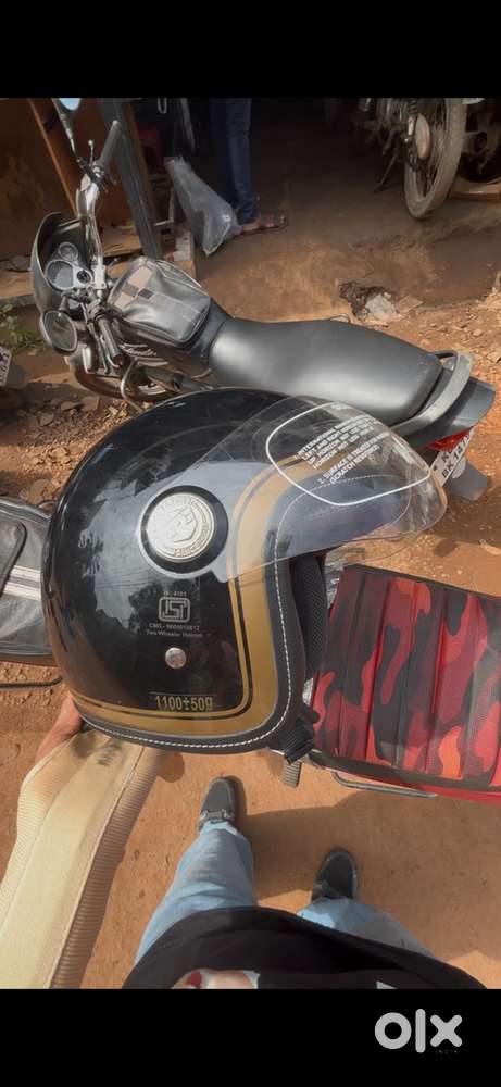 Royal enfield helmet less use