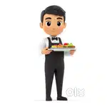 Waiter & Kitchen helper