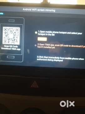 Car android displays,  with screen mirror feature