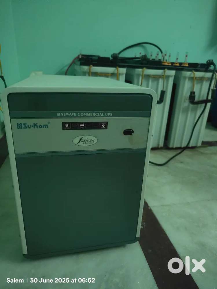 3.5kva inverter with 3 Batteries