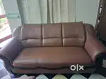 Sofa with two chairs