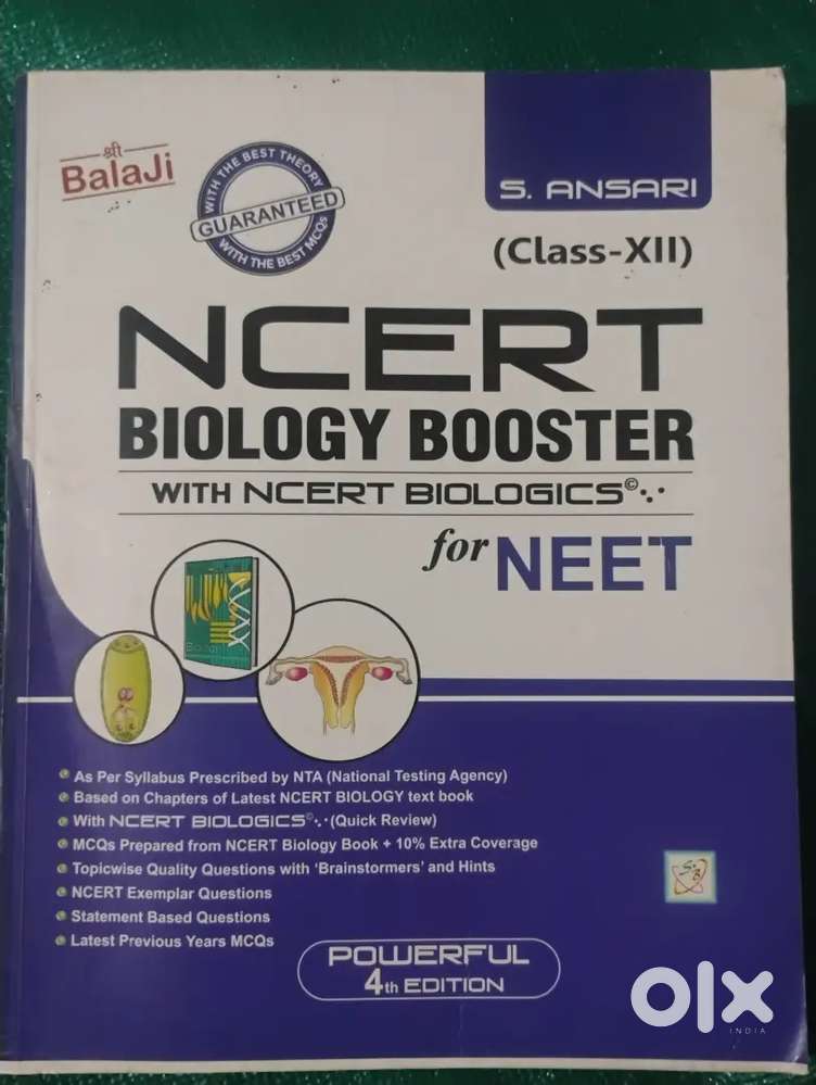 1. NCERT BIOLOGY BOOSTER( VOLUME 1) -S . ANSARI