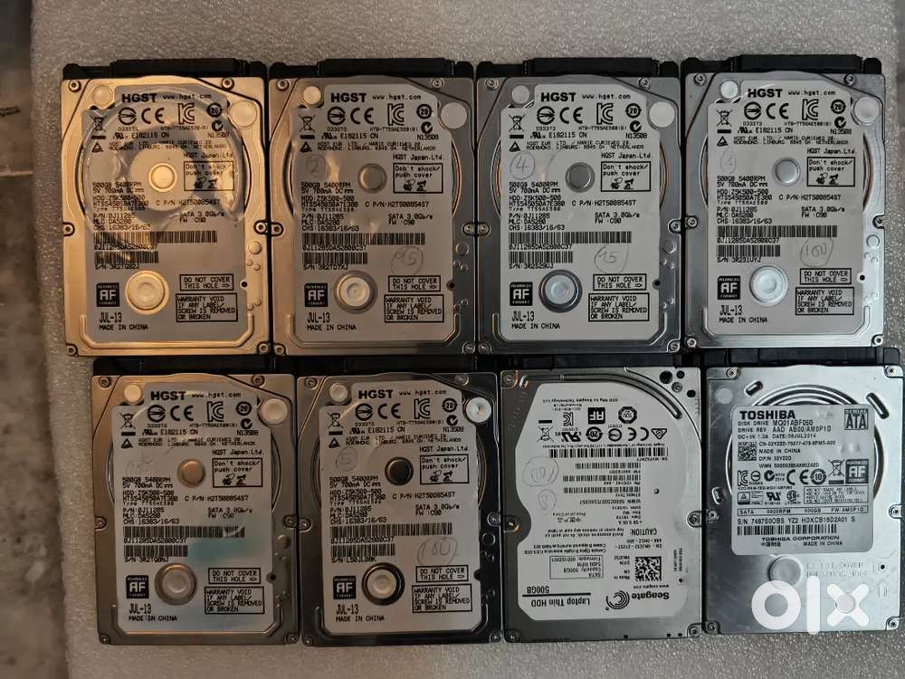 HGST 500GB HDD