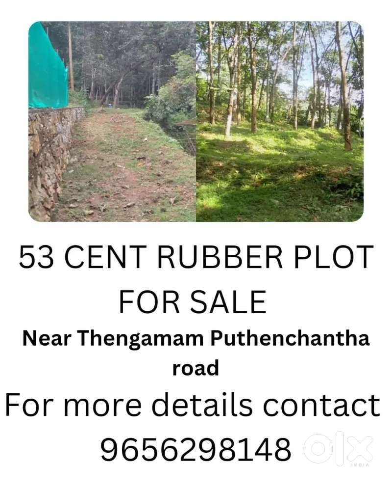 53 cent tapping rubber plot for sale