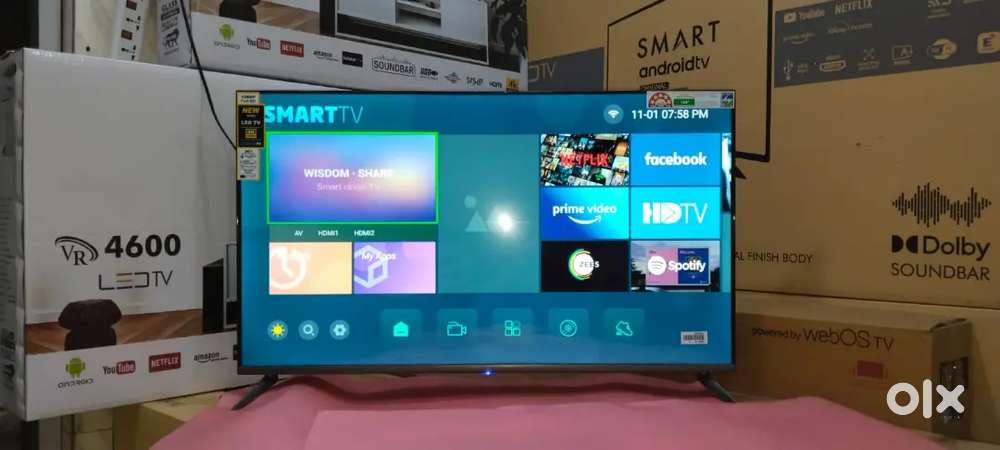40 42 INCH SMART ANDROID LED TV AVA//SOLID BUILT QUALITY SLIM DESIGN