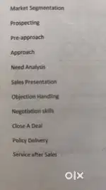 Sales executive and Manager