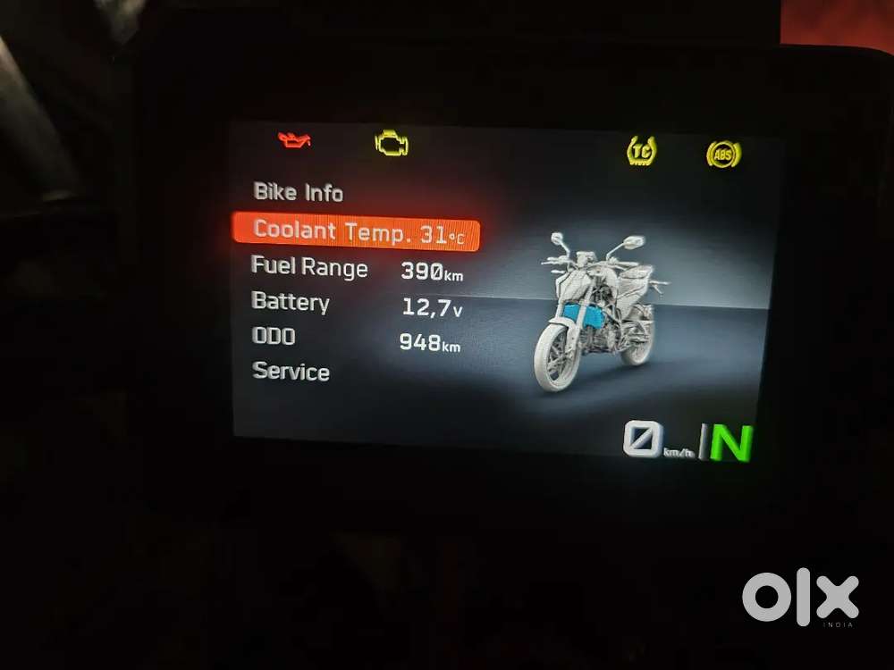 2025 KTM Duke 390 Black  HR20  1456 km  10 Year Warranty