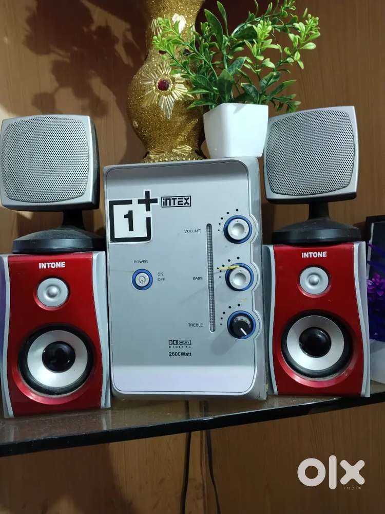 Intex Bluetooth speaker and subwoofer