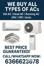 We Buy All Types of ACs – Dead or Running | VRV, VRF, Cassette, Scrap