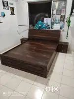 NEW QUEEN SIZE BOX STORAGE BED FOR SELL