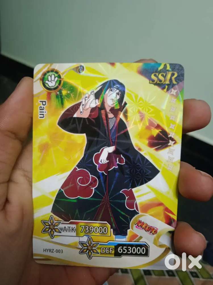 Naruto cards rare card
