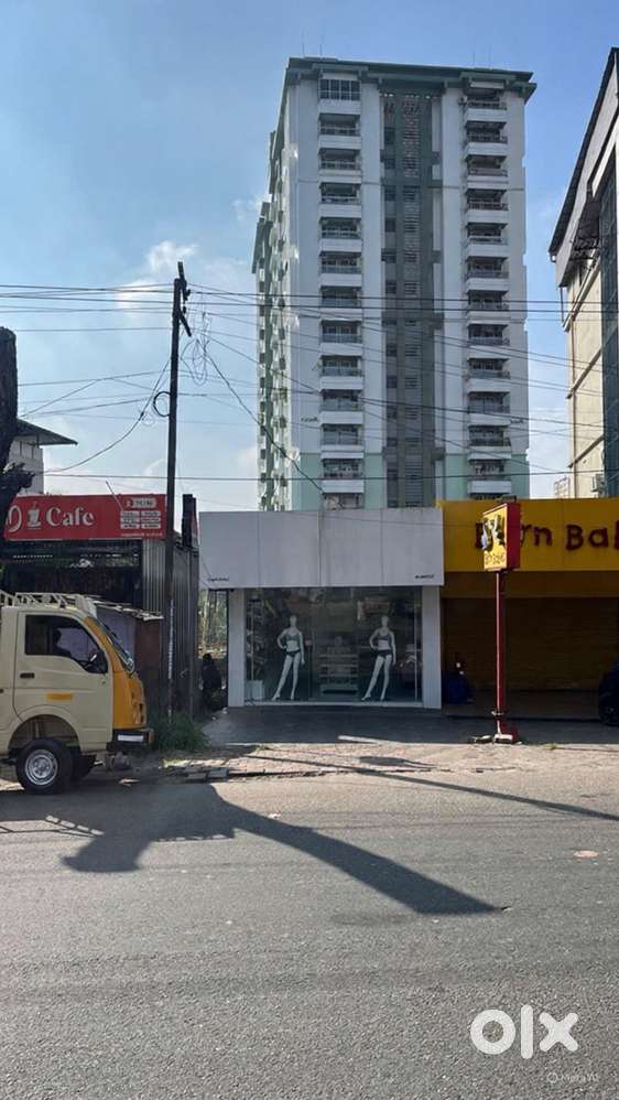 Shop and plot for sale at seport airport road