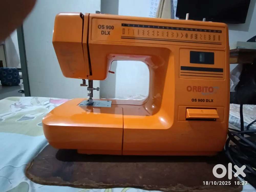 Portable electric fold stitching sewing machine