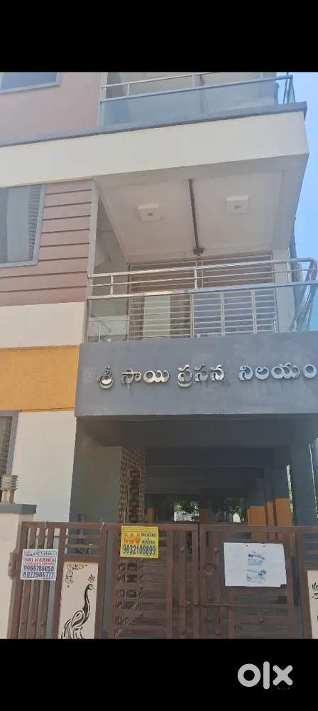 New 3BKH near Mahanadu road, 3rd building from Hotel G square