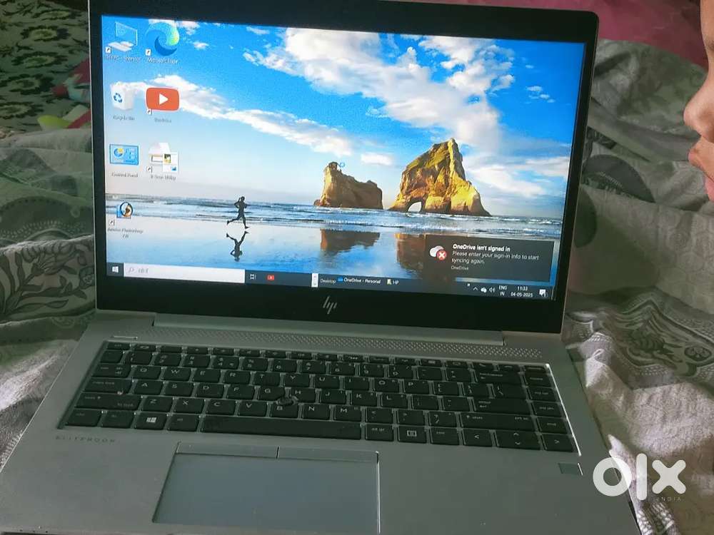 HP laptop ryzen5 SSD 256 GB 16 GB RAM