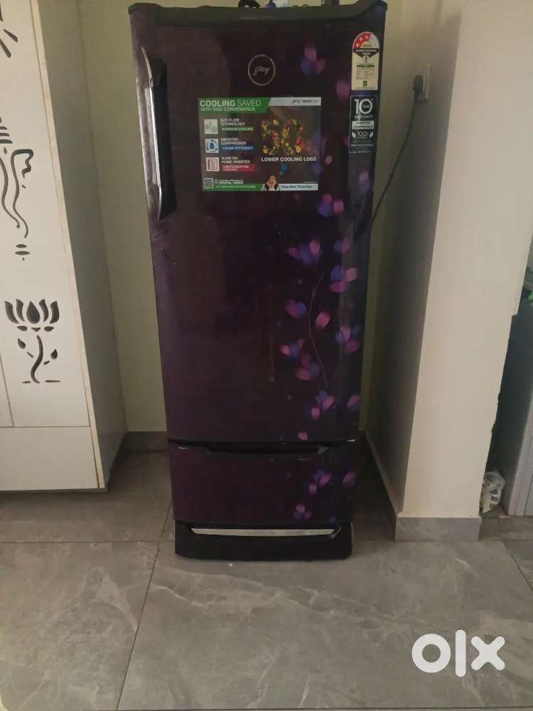 Godrej double door 255liter