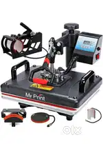 Sublimation printing setup 5 in 1 combo with l805 sublimation printer