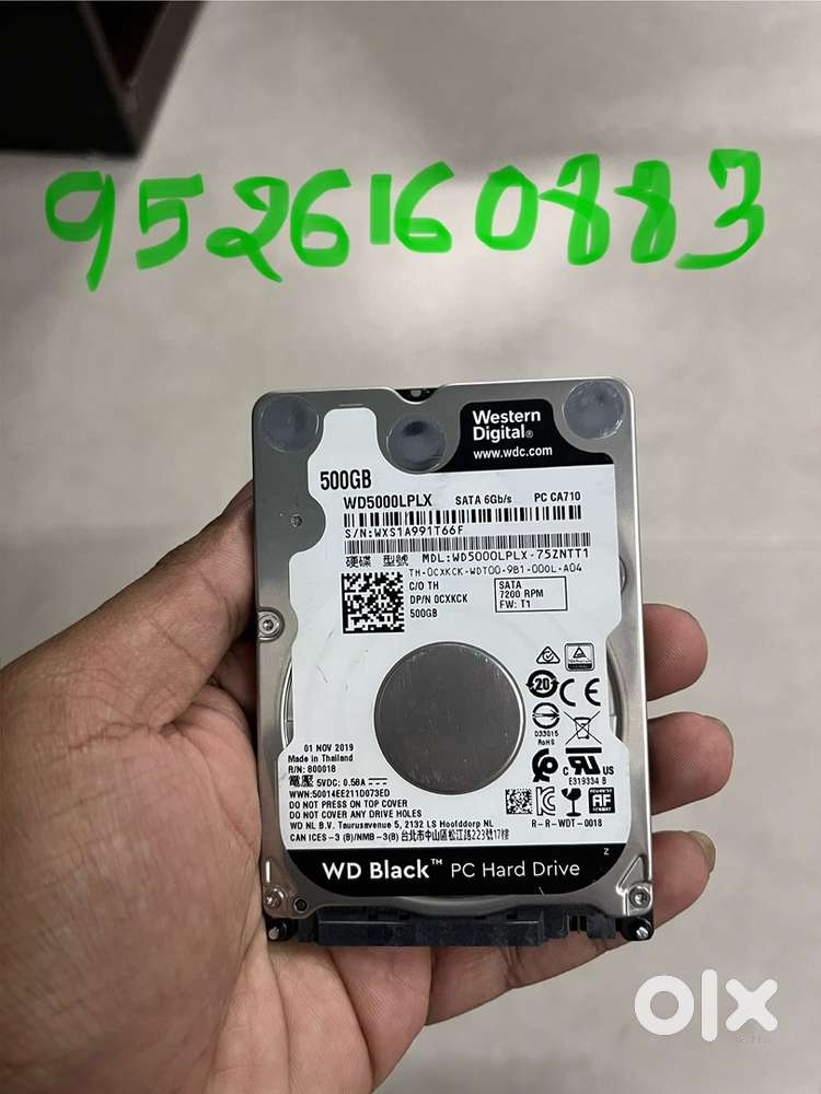 500 GB WD LAPTOP HDD
