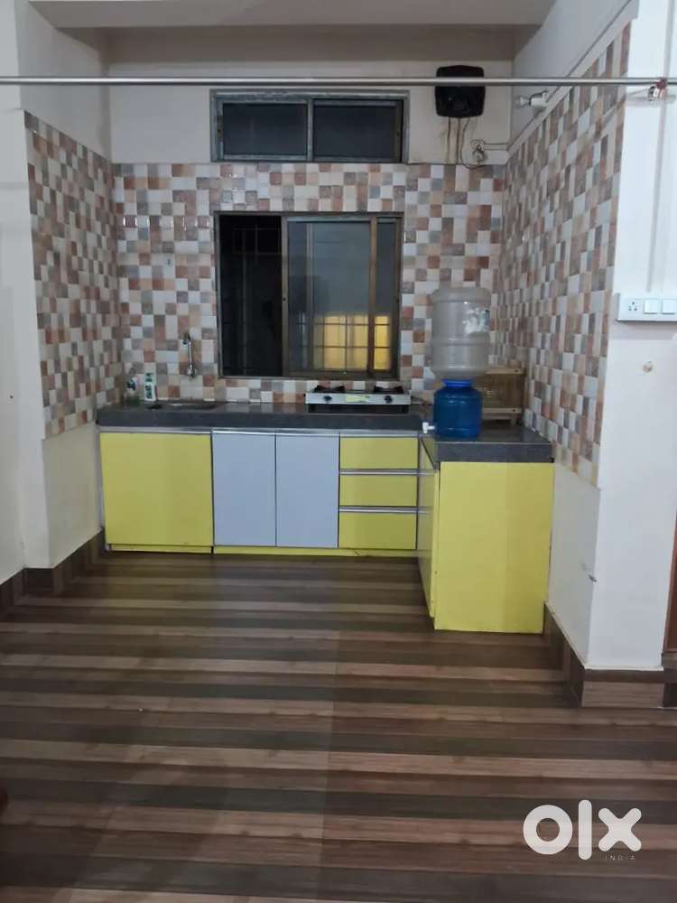 Fully independent new tiles flooring furnished single room at ghy club
