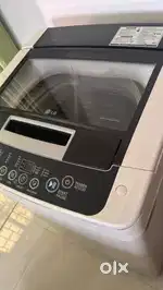 LG top load fully automatic washing maching & stand