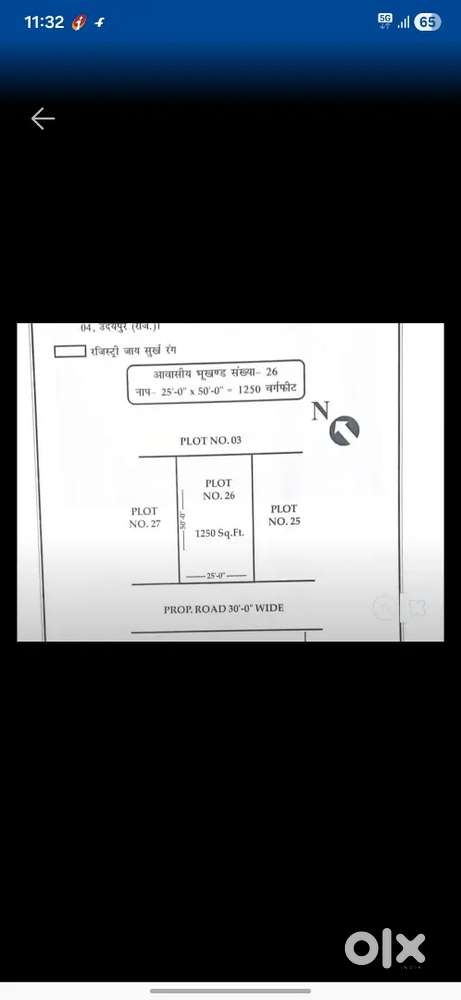 UIT converted plot with mutation tulsidas ki sarai