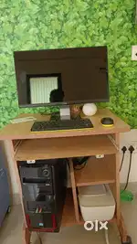 Desktop Computer, Printer with Table