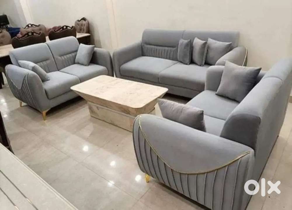 Brand new L shape corner sofa set with free delivery