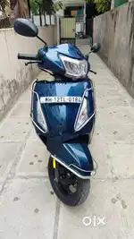 TVS Jupiter ZX 2021 Model - Well-Maintained, Starlight Blue for Sell