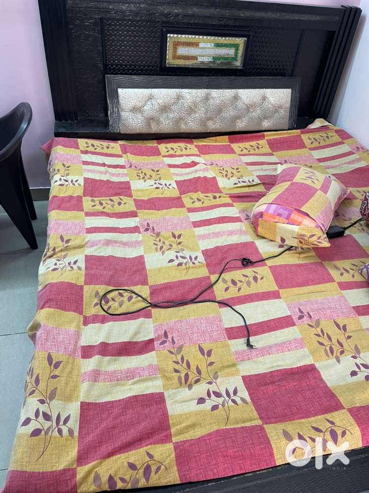 Double bed cotton curtain