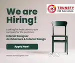 Immediate requirement for Architect, Interior Designer, and Site Engin