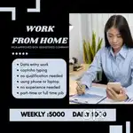 Data entry work