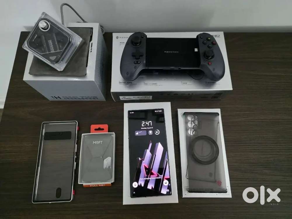 Unlocked RedMagic 9S Pro 16GB 512GB + Shadow Blade Gamepad 2