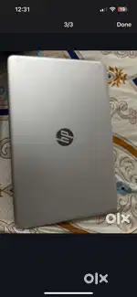 Hp laptop with charger laptop case and bag