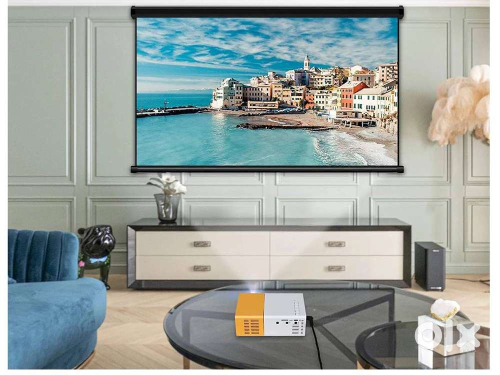 Led projector for cinema entertainment with max screen 80inch-1000LM