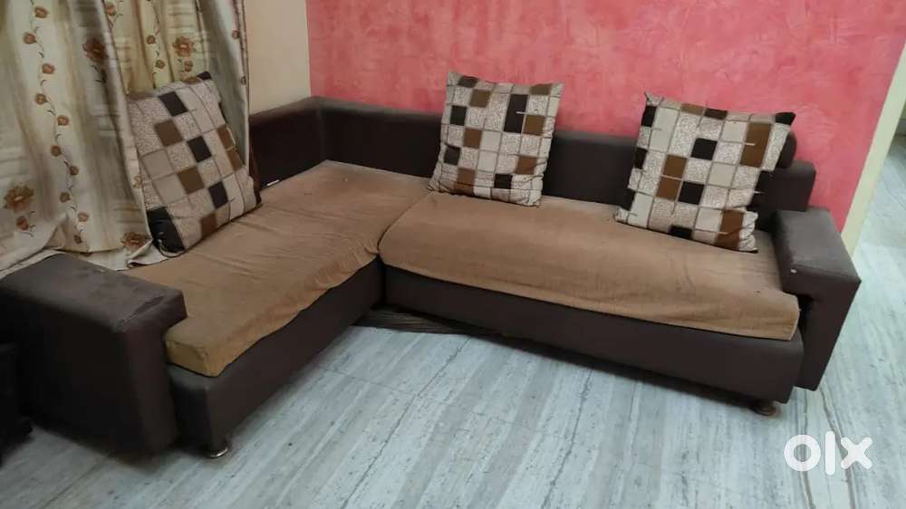 L shape sofa 9ft / 6ft