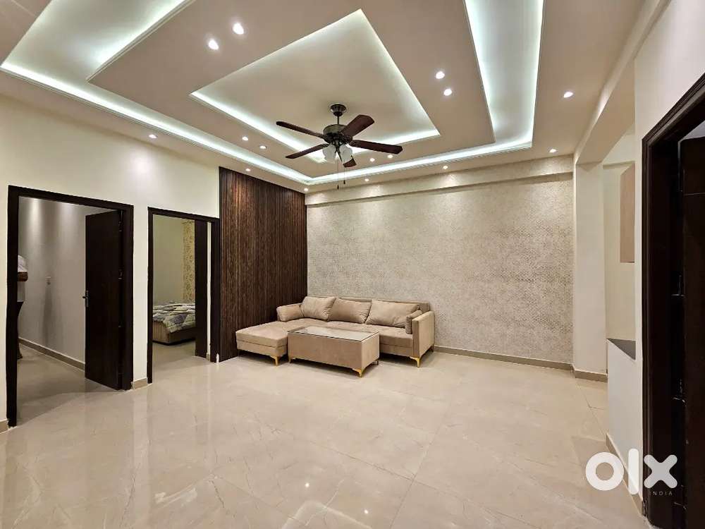 3 BHK  Semi Furnished Spacious Flat With Lift in Gated Society