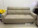 Home Centre 5 Seater Helios Emily Fabric Sofa Set